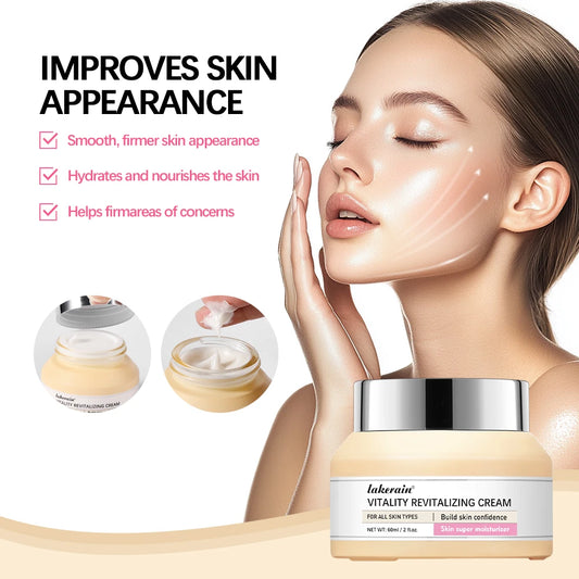 it Vitality Revitalizing Cream 60ml Anti Aging Face Moisturizer Hyaluronic Acid Reduces Fine Lines lift and firm Cosmetics