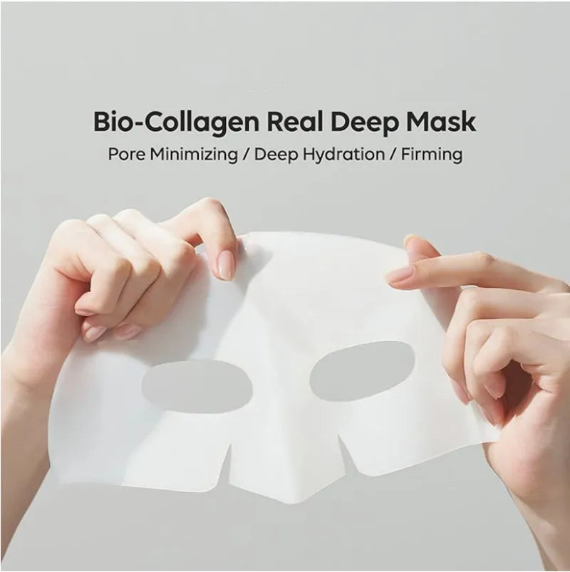 ZS Hot Selling Bio Collagen Eye Neck Lifting Mask Fade Dark Circle & Firming Neckline Anti-Wrinkle Hydrolyzed Collagen Film