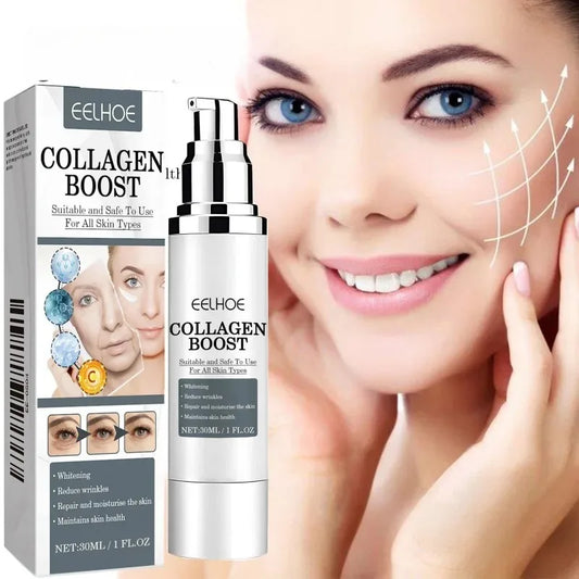 30ml Collagen Boost Serum Anti-Aging Dark Spot Corrector Anti-wrinkle Face Cream Fade Fine Lines Korean Skin Care Cosmetics