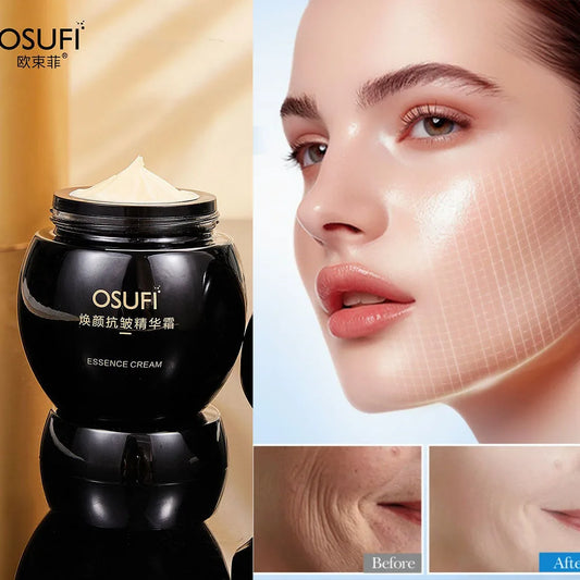 OSUFI Black Bandage Rejuvenation Reduce Fine Lines Cream Brightening Skin Oil Control Beauty Face Cream Korea Skincare products